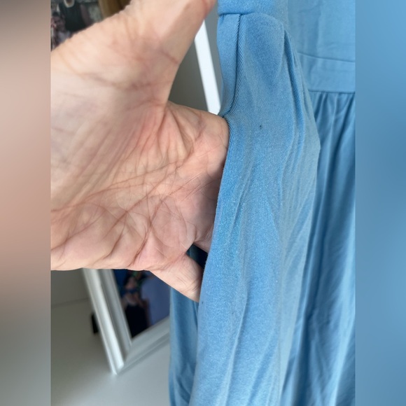 Wilfred Light Blue Maxi Dress - Picture 6 of 8